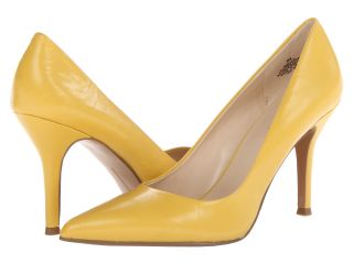 Nine West Flax Yellow Leather Leather