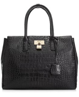 DKNY Gramercy Shiny Croco Work Shopper   Handbags & Accessories