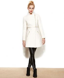 RACHEL Rachel Roy Wool Blend Boucle Convertible Jacket   Coats   Women