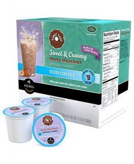 Keurig 8451 016 K Cup Portion Packs, Coffee People Donut Shop Sweet & Creamy Nutty Hazelnut Iced Coffee   Electrics   Kitchen