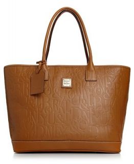 Dooney & Bourke Handbag, DB Embossed Retro Medium Russel Tote   Handbags & Accessories