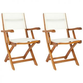 Safavieh Banji Folding Arm Chair Set of 2