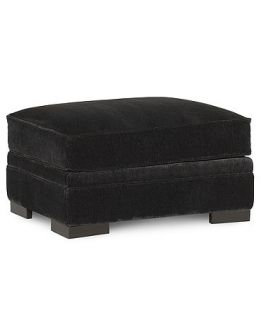 Teddy Fabric Ottoman, 32W x 24D x 18H   Furniture