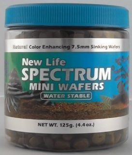 New Life Spectrum Mini Wafers 125g  Specialty Fish Food 