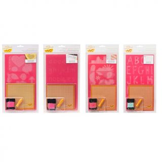 Amy Tangerine Embroidery Stencil Kits
