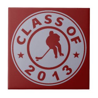 Class Of 2013 Hockey Ceramic Tiles