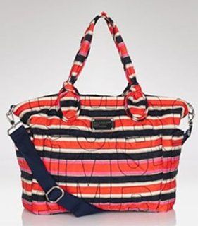 Marc by Marc Jacobs Pretty Nylon Eliza Baby Diaper Multifunction Bag Tote Deep Navy Stripe  Baby