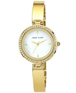 Anne Klein Watch, Womens Gold Tone Bangle Bracelet 34mm AK 1420MPGB   Watches   Jewelry & Watches