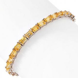 Jean Dousset Absolute™ Canary Sterling Silver Line Bracelet