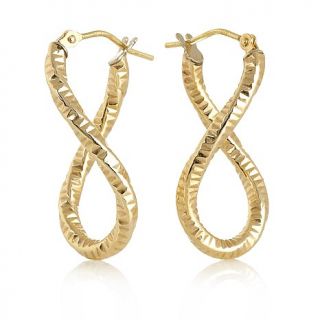 Michael Anthony Jewelry® 10K Twisted Oval Earrings