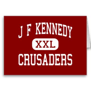 J F Kennedy   Crusaders   Middle   Natick Greeting Card