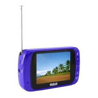 RCA DHT235AB 3.5 LCD Pocket Digital TV BLUE INCLUDES HEADPHONES