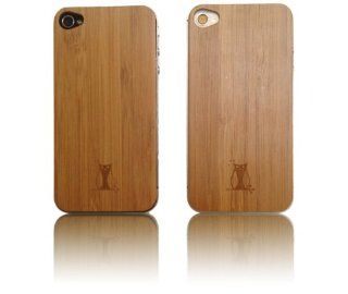 Happy Owl IPH4 BSTICKER BMB Bamboo Skin for iPhone 4/4S Computers & Accessories