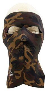 Exo Pro S234 Sure Shot Full Face and Neck Mask, Camo   Safety Masks  