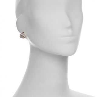 Jean Dousset 1.77ct Absolute™ Pavé "Knot" Stud Earrings