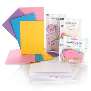David Tutera Card Making Kit   Baby Girl Shower