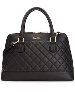 Calvin Klein Luxe Lamb Satchel   Handbags & Accessories