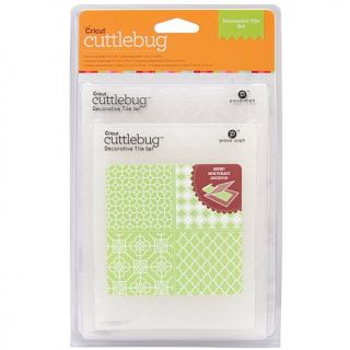 Cuttlebug Embossing Folders 4 pack   Decorative Tile