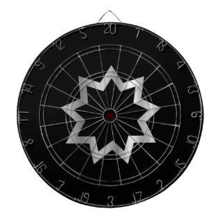Bahai religion Symbol Nine pointed star Dartboard
