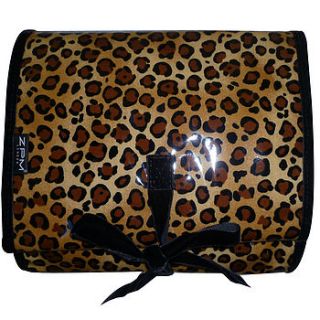 cheetah weekender wash bag by zpm