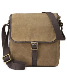 Fossil Estate Calvary Twill North South City Bag   Wallets & Accessories   Men