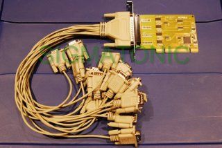 16 Port Rs232 PCI Multiport Serial Card Computers & Accessories