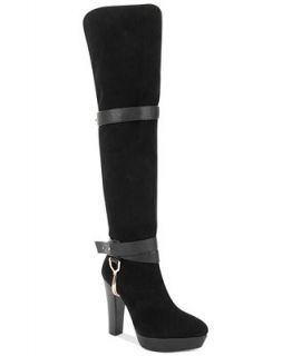 Two Lips Hitched Over The Knee Platform Boots   Shoes