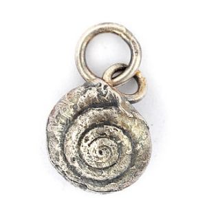 garden snail charm by love from england
