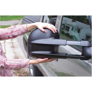 CIPA OEM Designed Electric Heated Extendable Mirror – Fits 2003–2006 Chevy/GMC, Model# 70700  Truck Mirrors