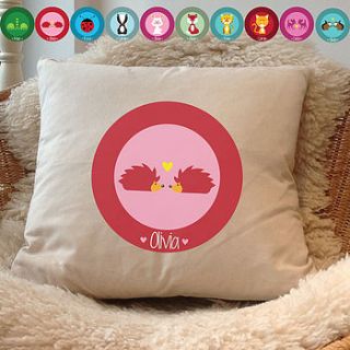 personalised 'animal' cushion by a piece of ltd