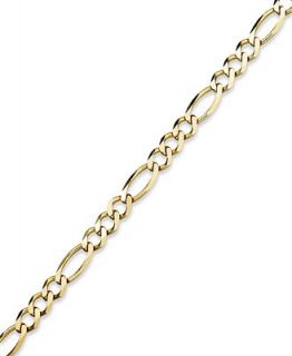 Mens 14k Gold Bracelet, 3 9/10mm Curb Chain   Bracelets   Jewelry & Watches