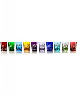Waterford Barware, Set of 10 Snowflake Wishes Double Old Fashioned Glasses  