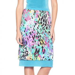 Slinky® Brand Reversible Print Skirt