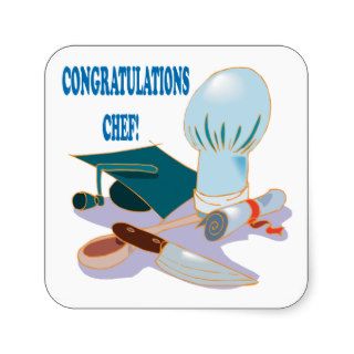 Congratulations Chef Sticker