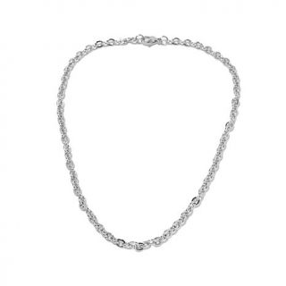 Michael Anthony Jewelry® Stainless Steel 16" Ribbed Cable Chain Necklace
