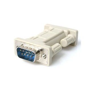 StarTech NM9MM DB9 RS232 Serial Null Modem Adapter   Null modem adapter   DB 9 (M)   DB 9 (M)   for P/N SV1115IPEXGB, SV1115IPEXT, SV1110IPEXT KIT, SV1110IPEXGB, SV1110IPEXT Computers & Accessories