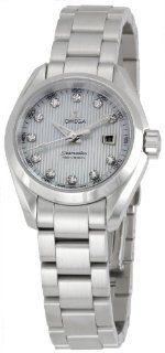 Omega Women's 231.10.30.61.55.001 Seamaster Aqua Terra Diamond Markers Watch Watches