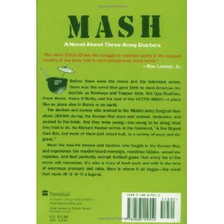 Mash A Novel About Three Army Doctors (9780688149550) Richard Hooker Books