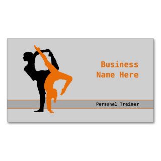 Personal Fitness Trainer Business Card Template