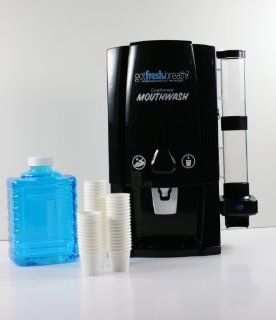 Mouthwash Dispenser Starter Kit   Countertop Soap Dispensers