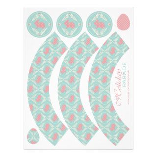 Chic Bunny Cupcake Wrappers 2 Flyer