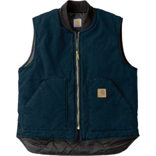 Carhartt Sandstone Arctic Quilt Lined Vest — Midnight Blue, 2XL, Regular Style, Model# V02  Vests