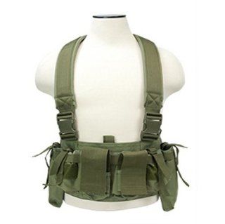 NcStar Airsoft VISM Green Chest Rig  Airsoft Tactical Vests  Sports & Outdoors