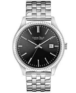 Caravelle New York by Bulova Mens Stainless Steel Bracelet Watch 41mm 43B131   Watches   Jewelry & Watches