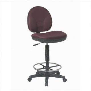 Office Star DC550 227 Sculptured Seat Back Drafting Office Chair 