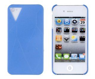 Blue Crystal Diamond Case for Apple iPhone 4, 4S (AT&T, Verizon, Sprint) Cell Phones & Accessories