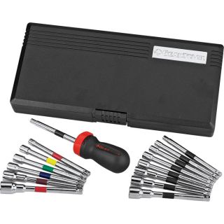 Geared Nutdrivers — 16-Pc. Set  Multi Drive   Specialty Sets