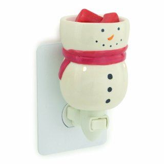 SNOWMAN Plug In Warmer by Candle Warmers   Candle Lamps