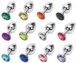 Stainless Steel Jewelery Butt Toy Plug Anal Insert Stopper Gay SM Sex Toy  Small J1814 Health & Personal Care