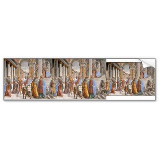 Domenico Ghirlandaio Presentation of the Virgin Bumper Sticker